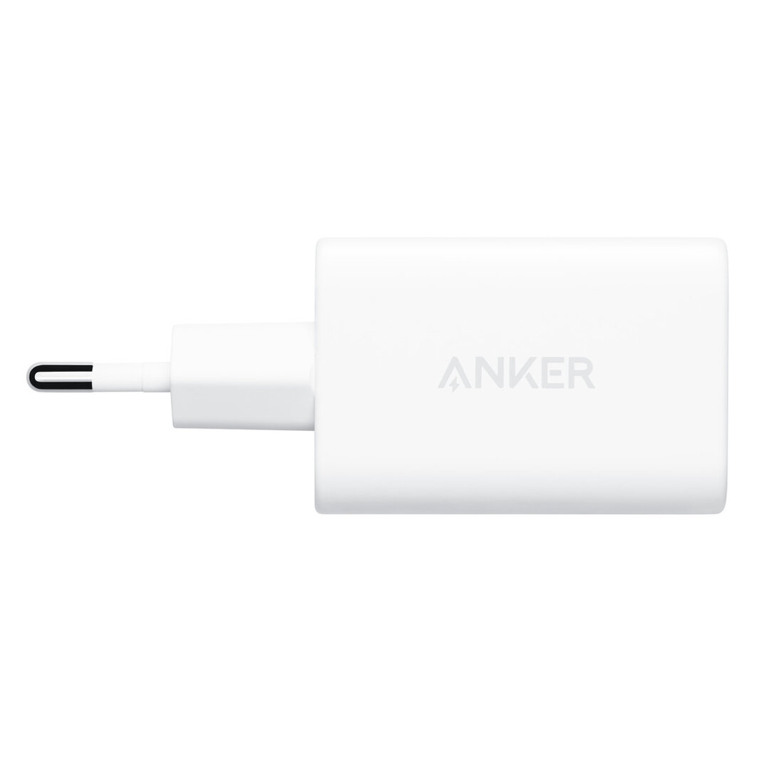 Chargeur ANKER (50 watts avec deux connexions) en blanc