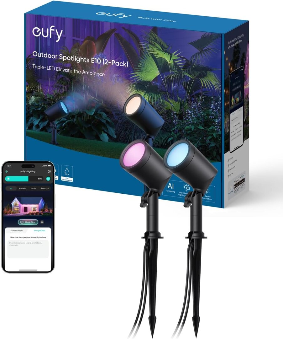 eufy E10 outdoor spotlight