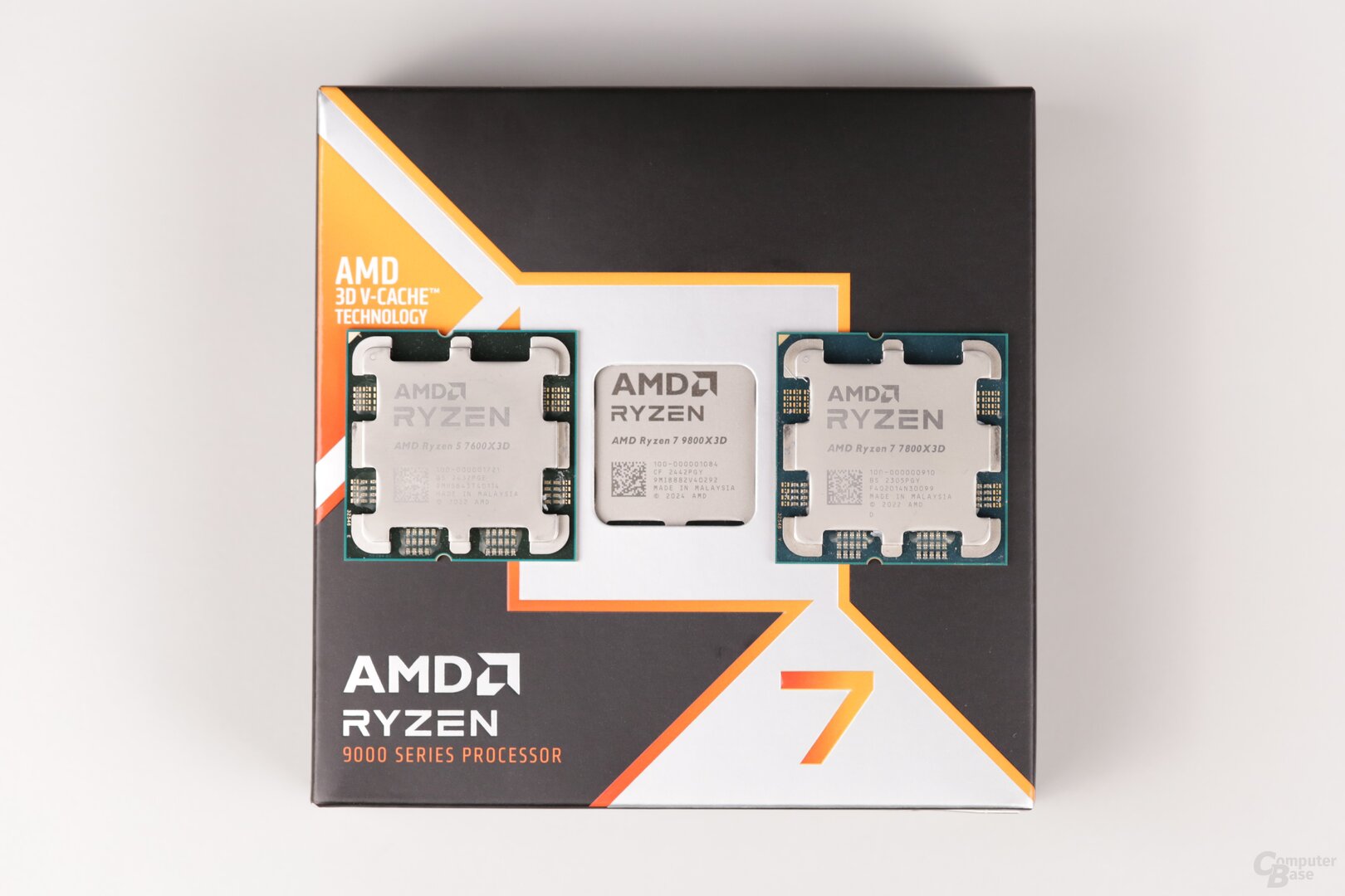 9800X3D versus 7800X3D and 7600X3D: the cheapest X3D processors for AMD Socket AM5 in comparison