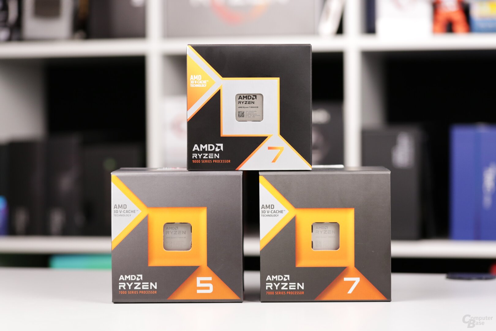 9800X3D versus 7800X3D and 7600X3D: the cheapest X3D processors for AMD Socket AM5 in comparison