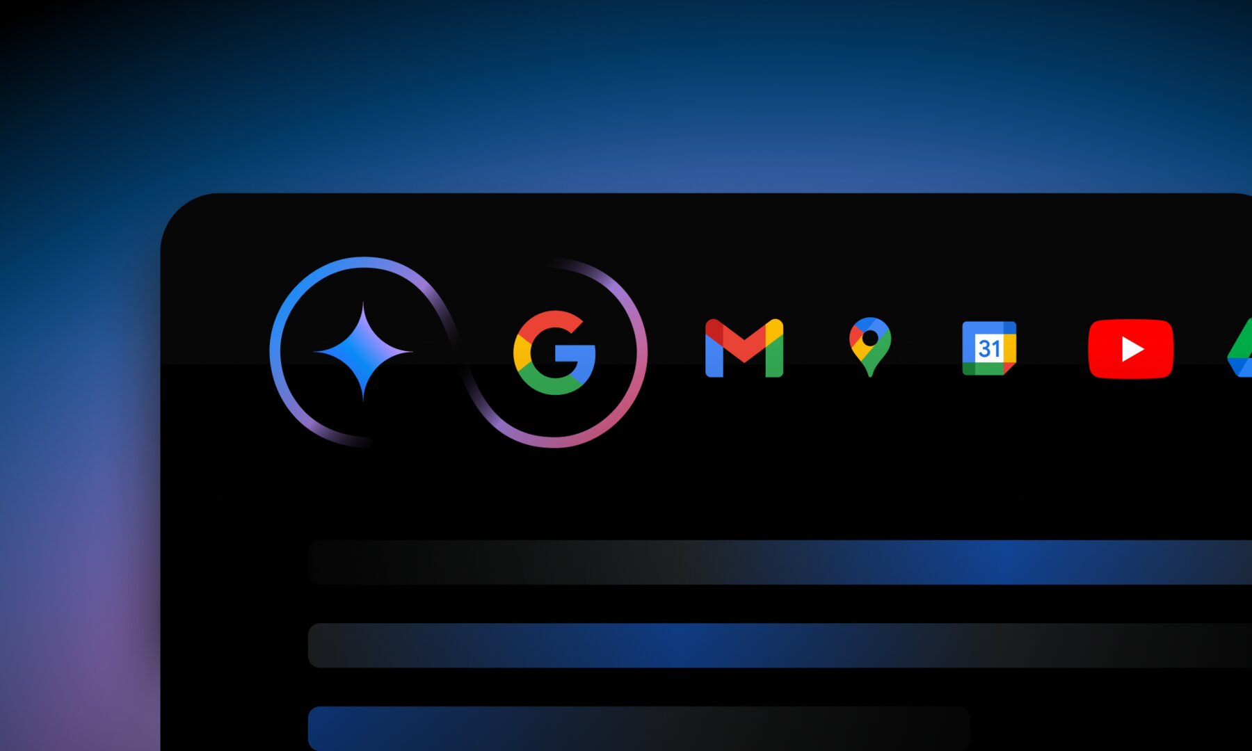 Pair Gemini with other Google apps