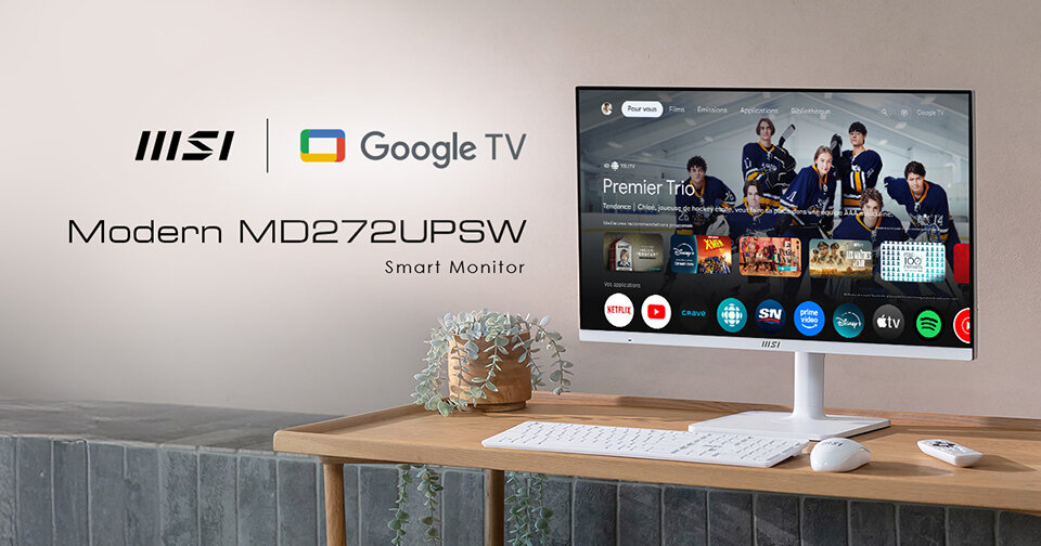 Google TV MD272UPSW Smart Monitor