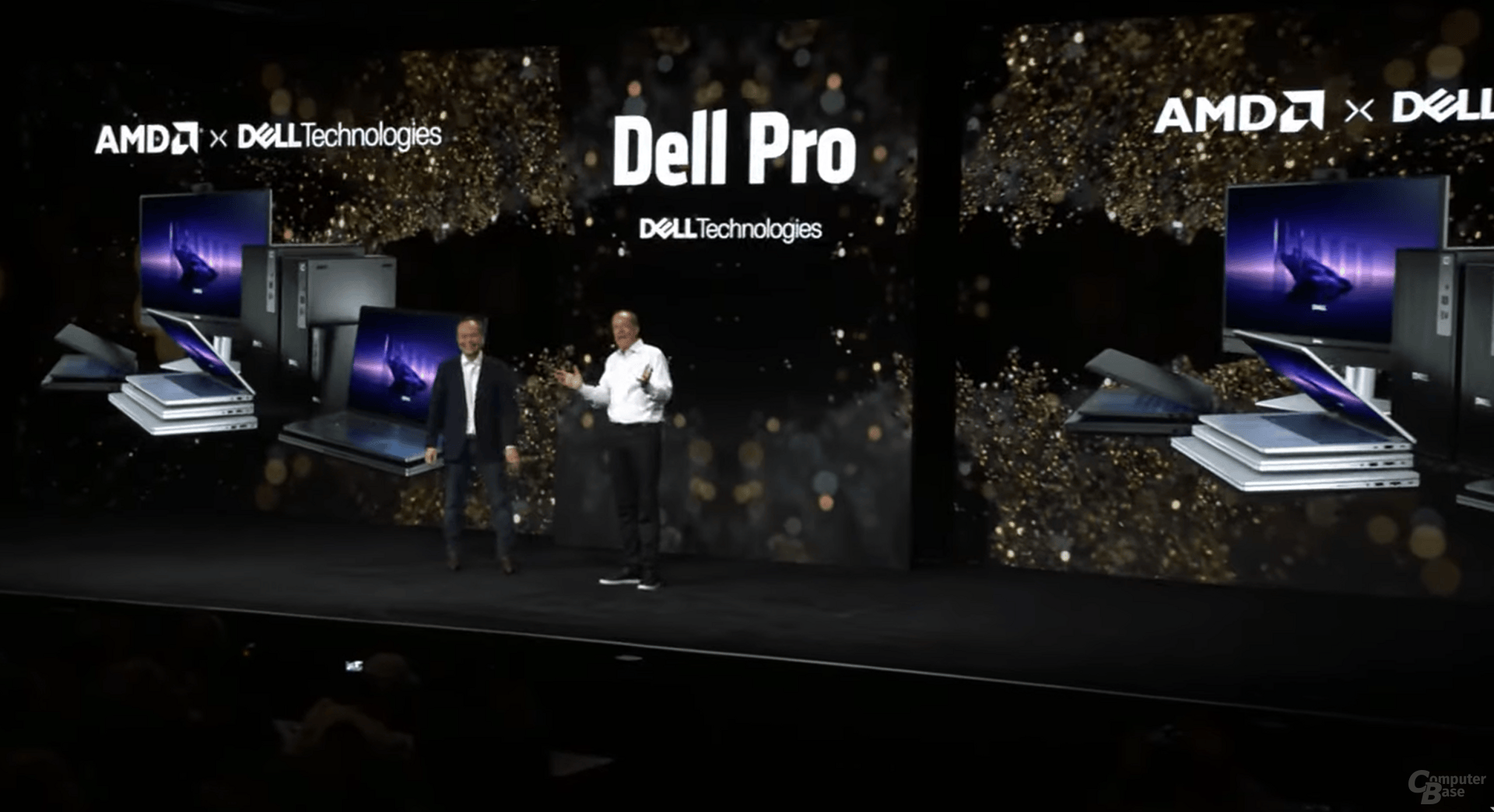 Dell at AMD press conference