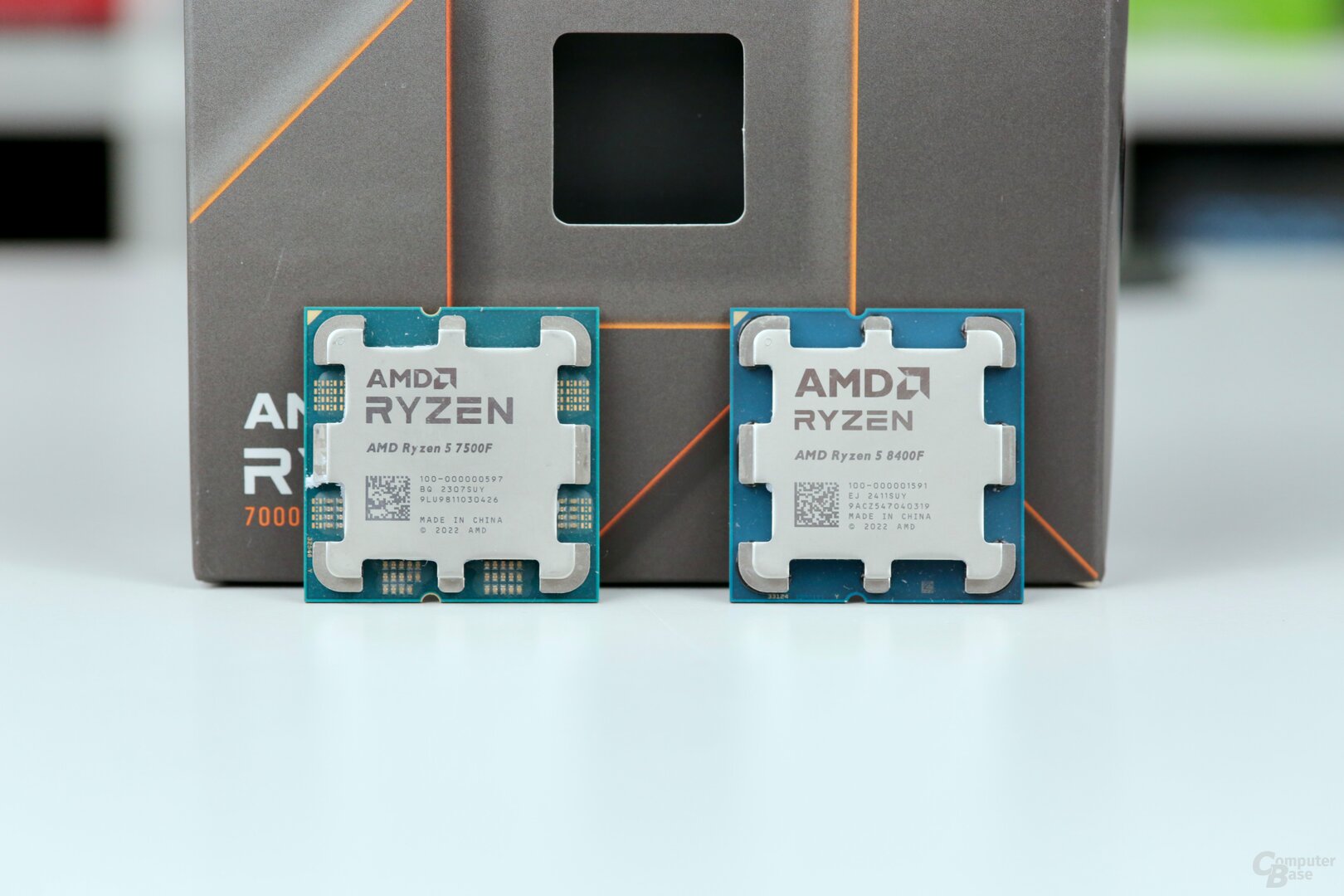 AMD Ryzen 5 8400F ja AMD Ryzen 5 7500F