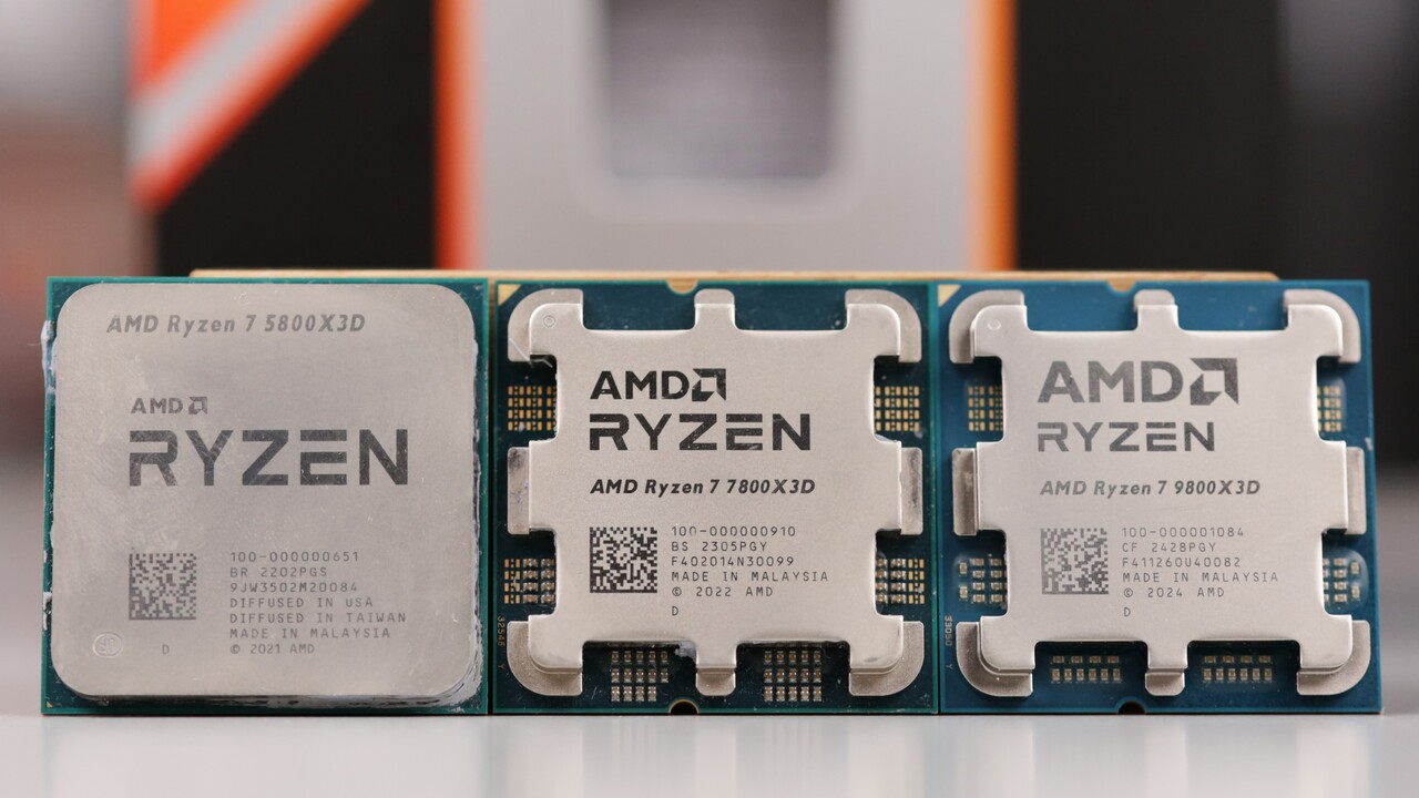 AMD Ryzen 7 9800X3D in the test: 9000X3D vs. 7800X3D, 5800X3D & Intel Core Ultra