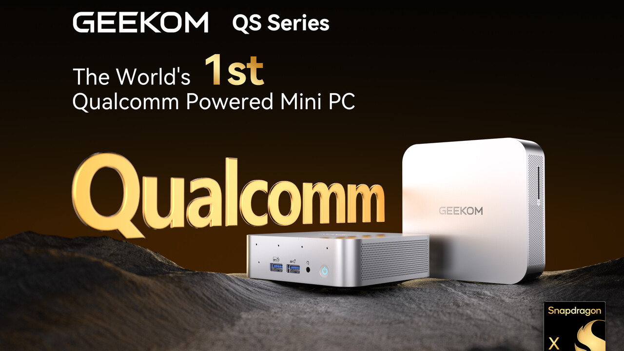 Geekom: Mini PC med Arrow Lake-H, Strix Point och Snapdragon