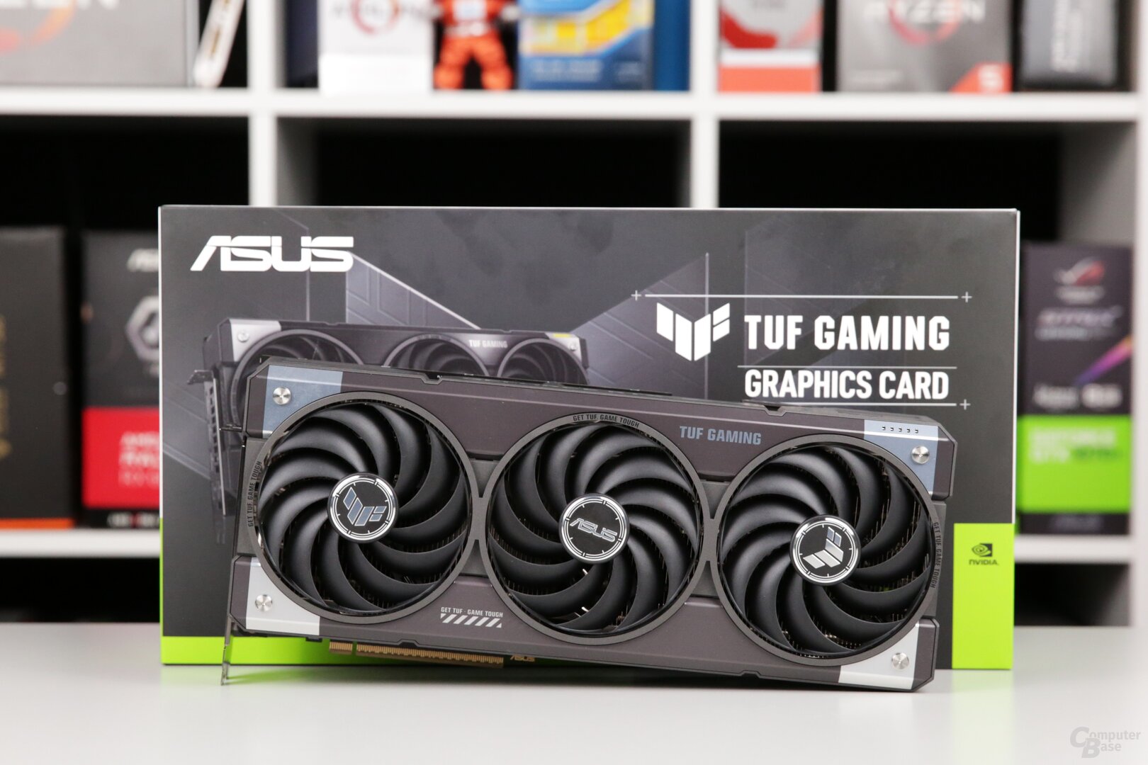 Die asus geforce rtx 5070 ti tuf game OC IM Test