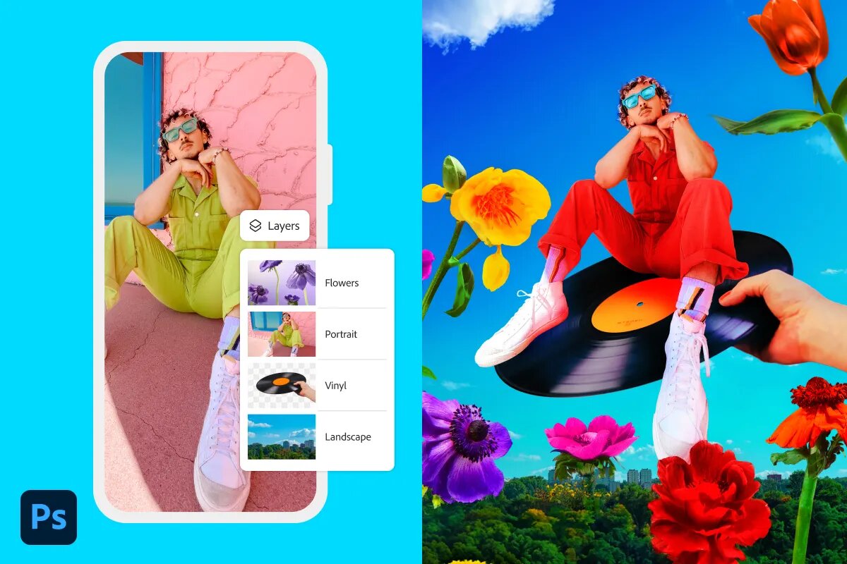 Avec Photoshop pour l'iPhone, Adobe veut rendre l'édition d'images aussi simple que sur le bureau