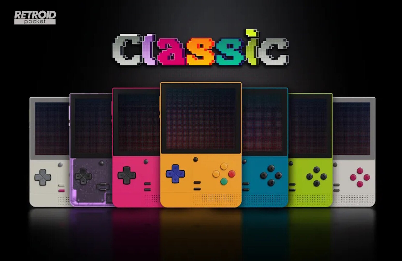 El nuevo Etrroid Pocket Classic aparece en seis colores