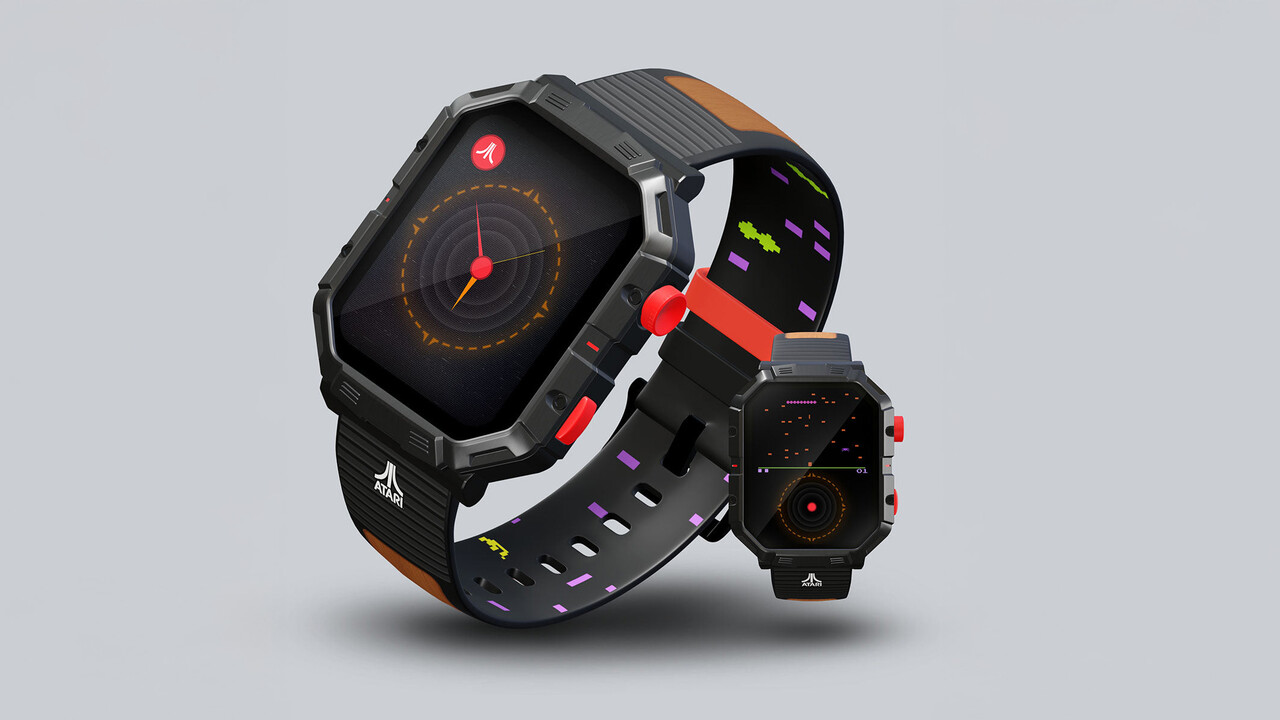 Atari 2600 My Play Watch: orologio da gioco con Pong e Missile Command