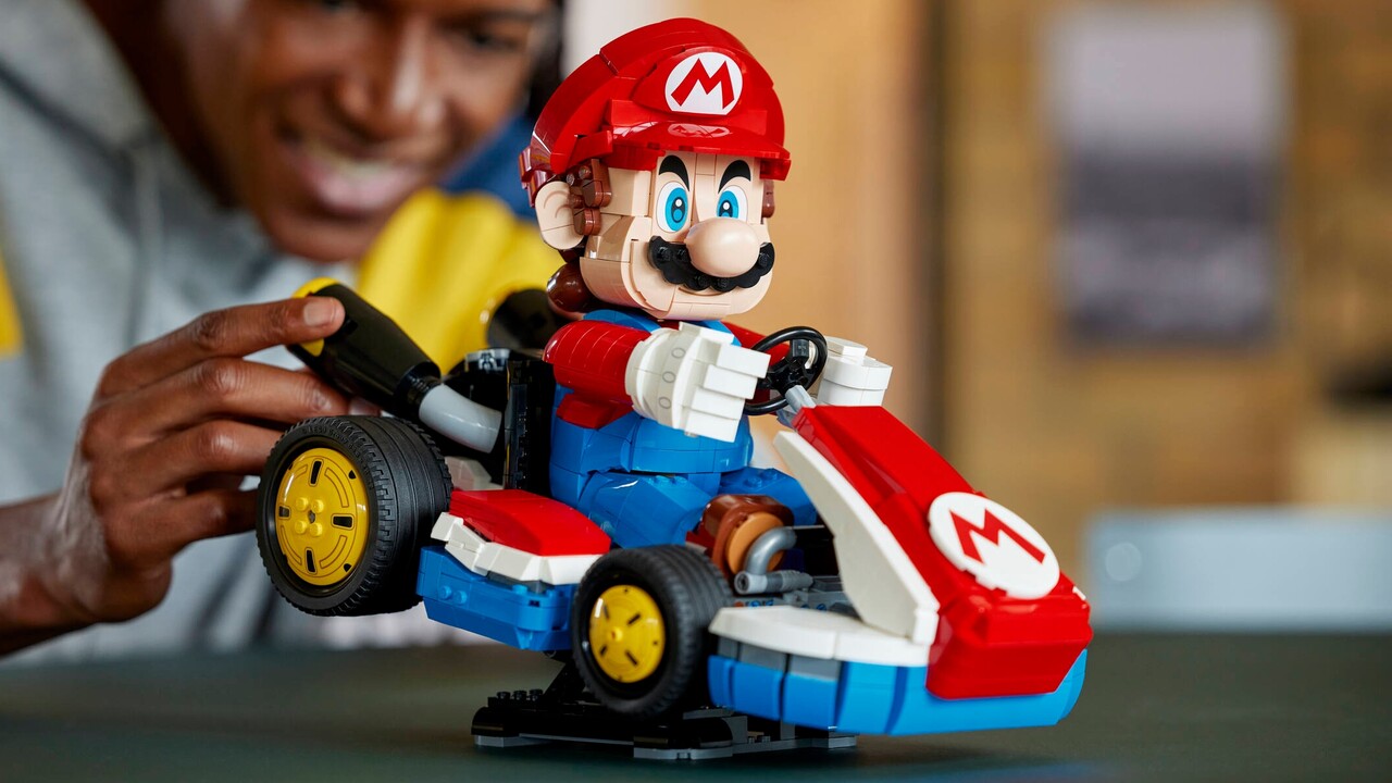 Den bedst kendte blikkenslager i verden: Lego bringer Mario og Kart som et sæt til 170 euro