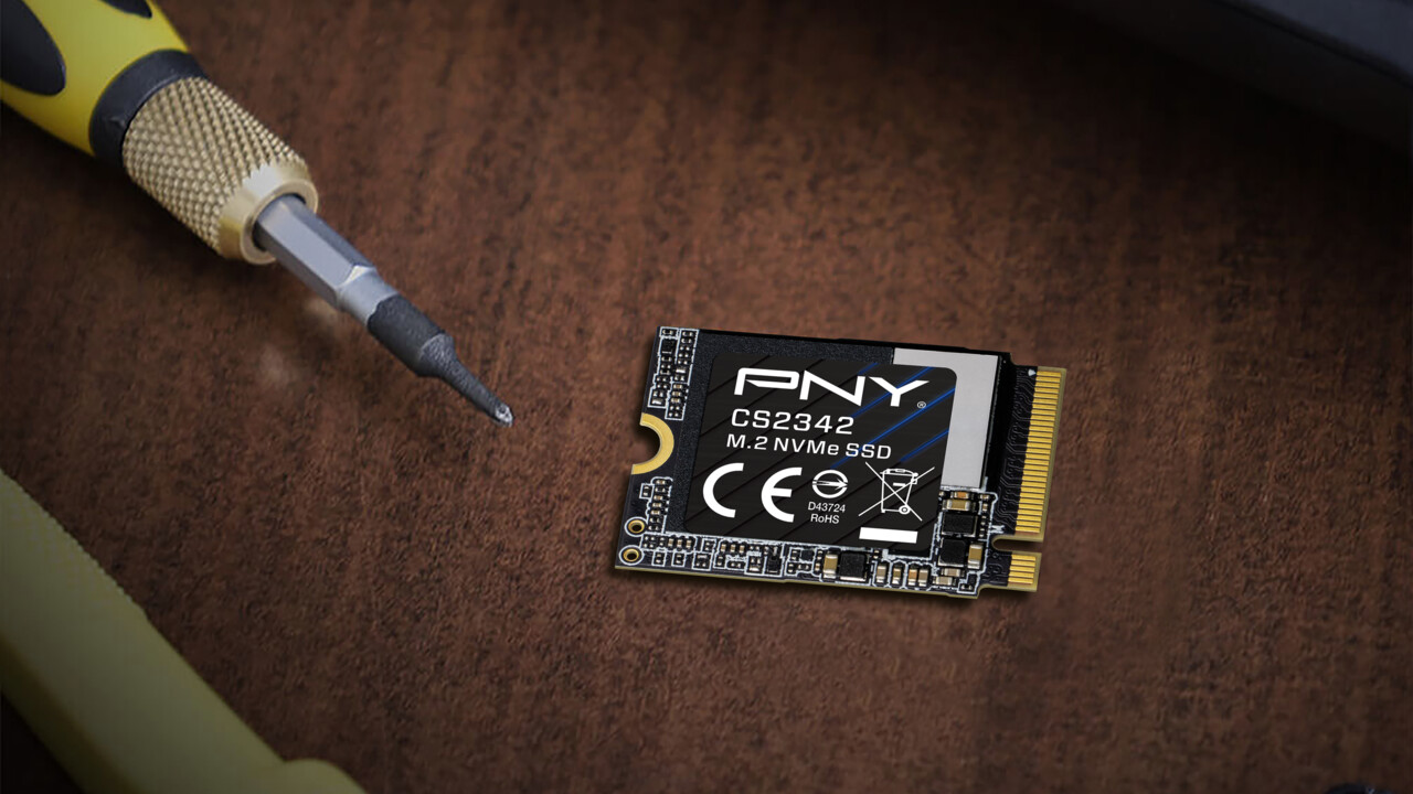 PNY CS2342: Nopea mini-SSD Steam Deckille and Co.