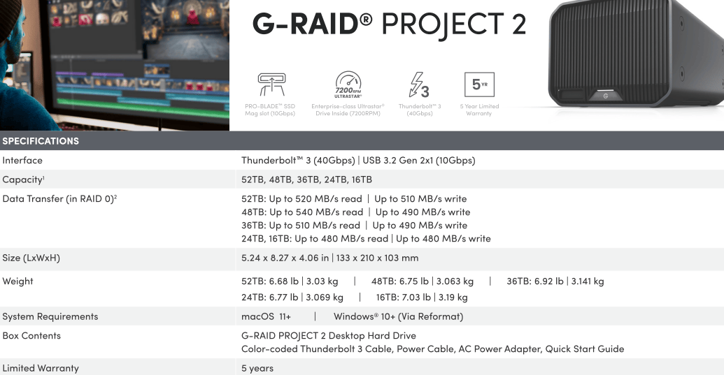 Progetto G-Raid 2