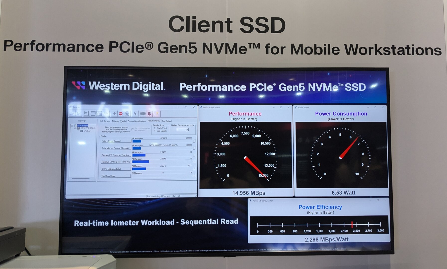 Potenziale SSD WD_BLACK con PCIe 5.0 e 15 GB/s a soli 6,5 watt