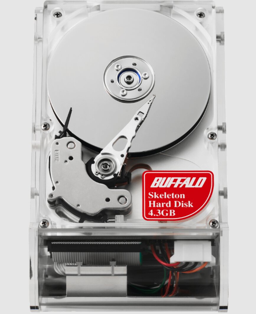 Alkuperäinen SKELETON HDD vuodelta 1998