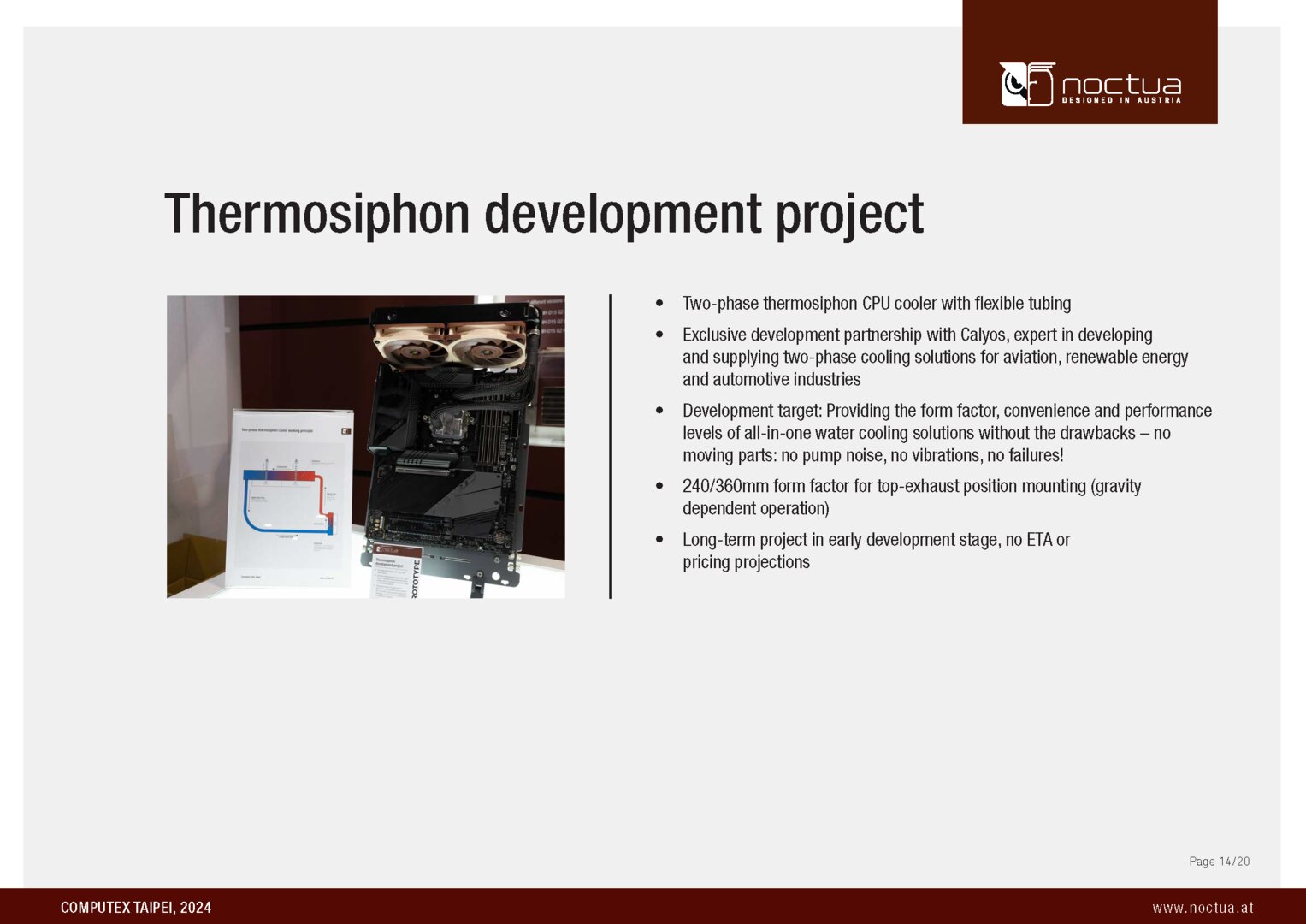 Noctua Thermosiphon: le principe de 