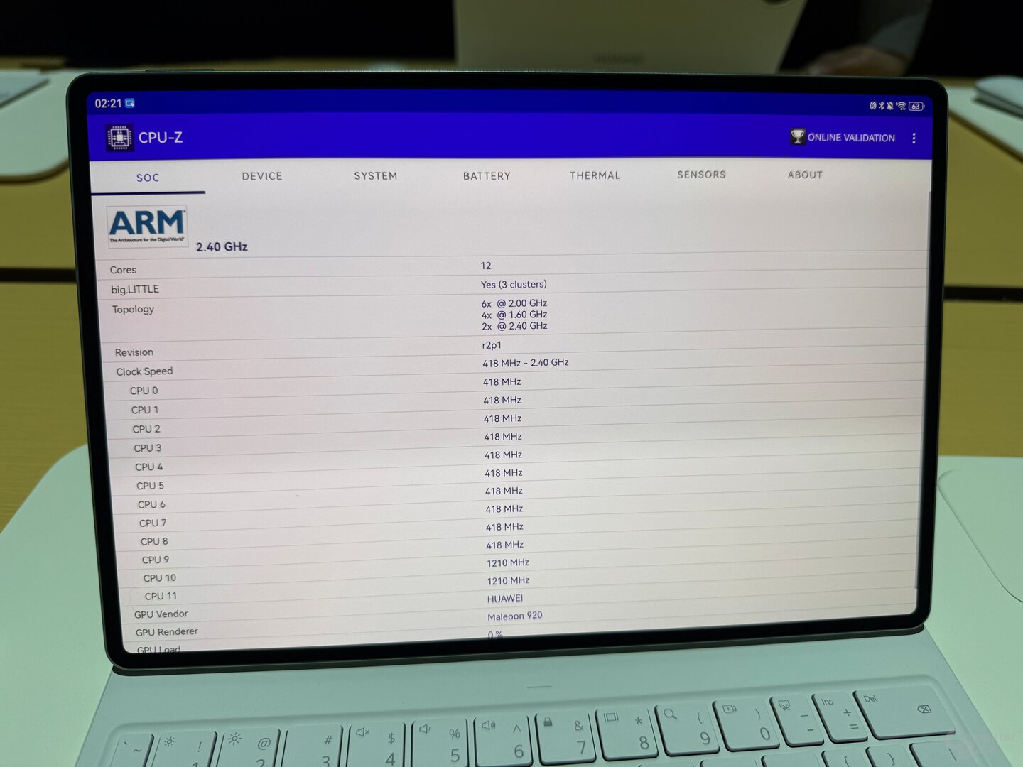 Intäkter för Matepad Pro 12.2 (2025)