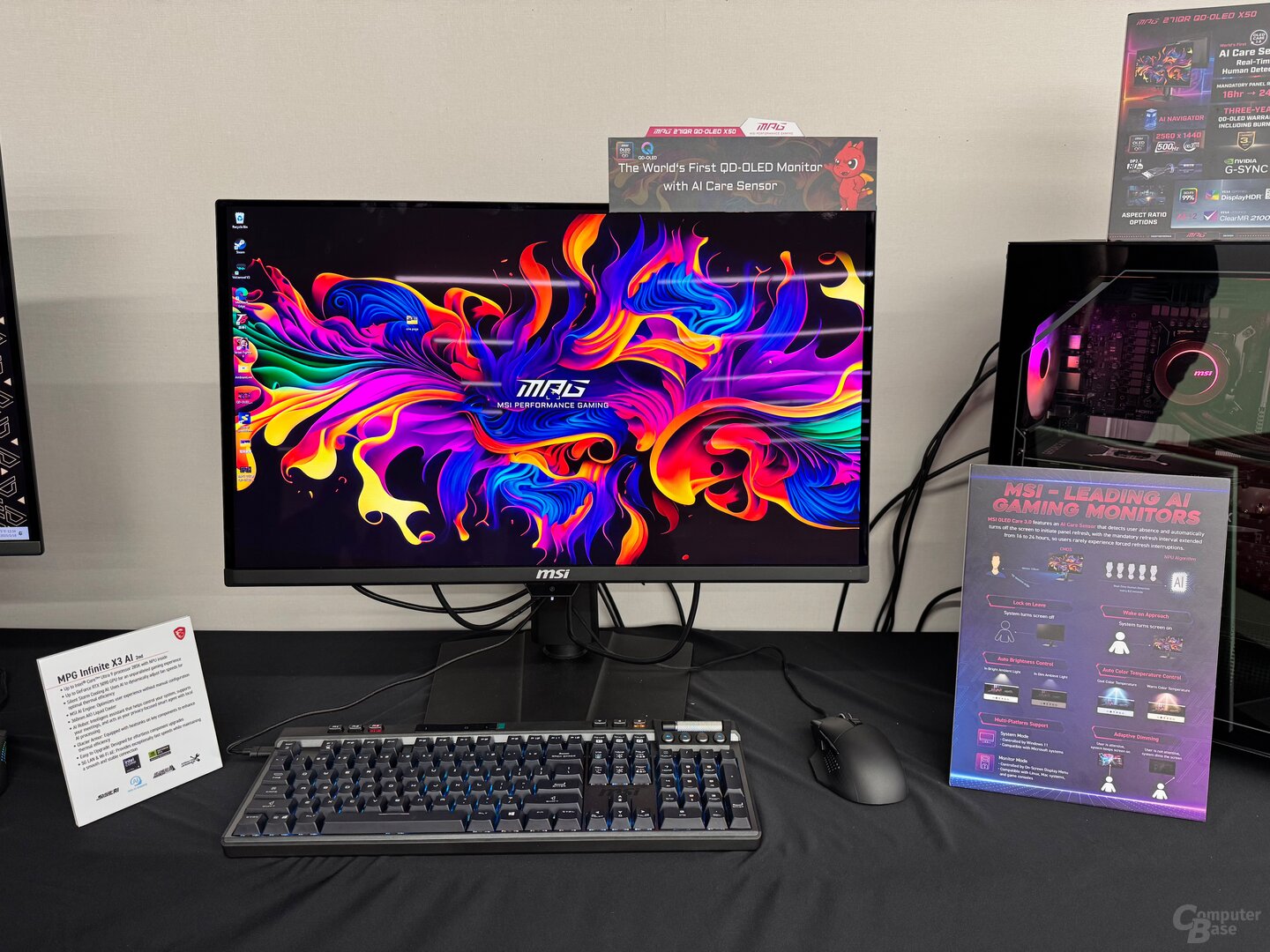 Den nya MSI MPG 271QR QD-OLED X50 kommer med 