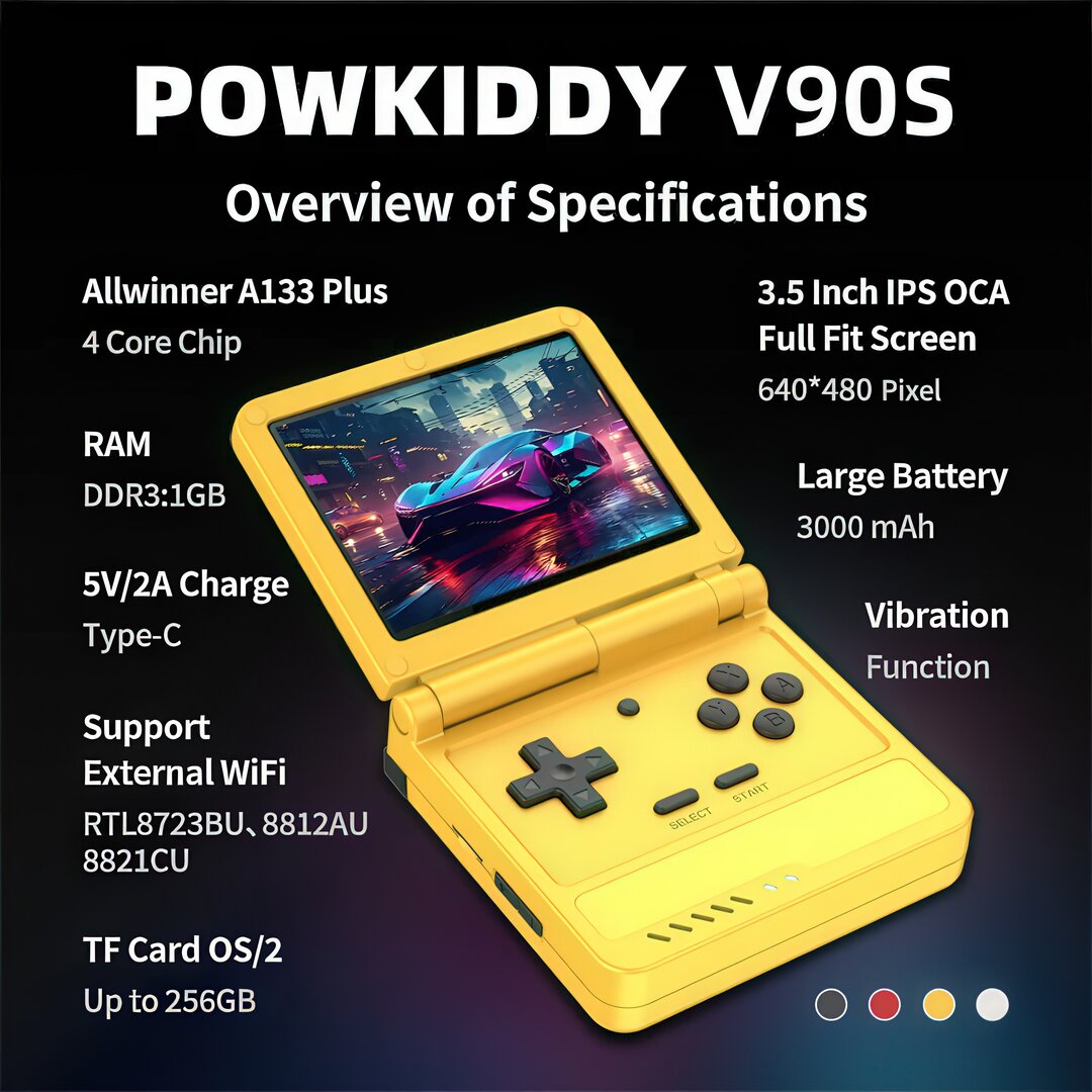 Specifikationerne for Powkiddys nye V90