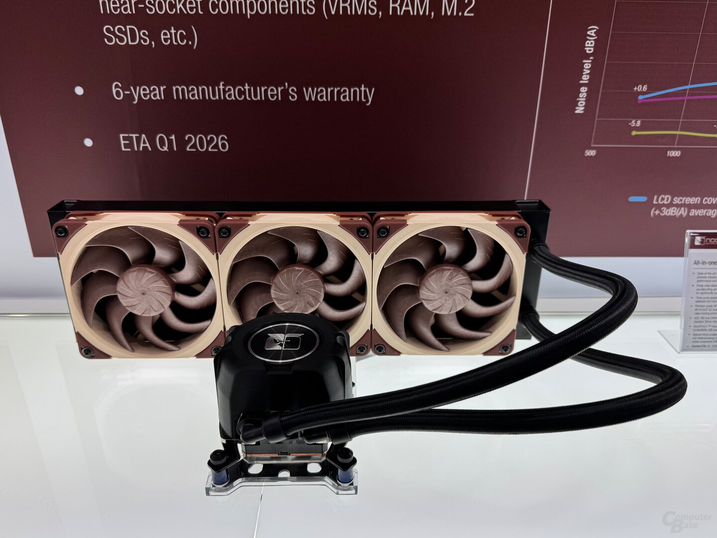 Noctua anuncia su entrada al mercado de refrigeradores AIO para Computex 2025