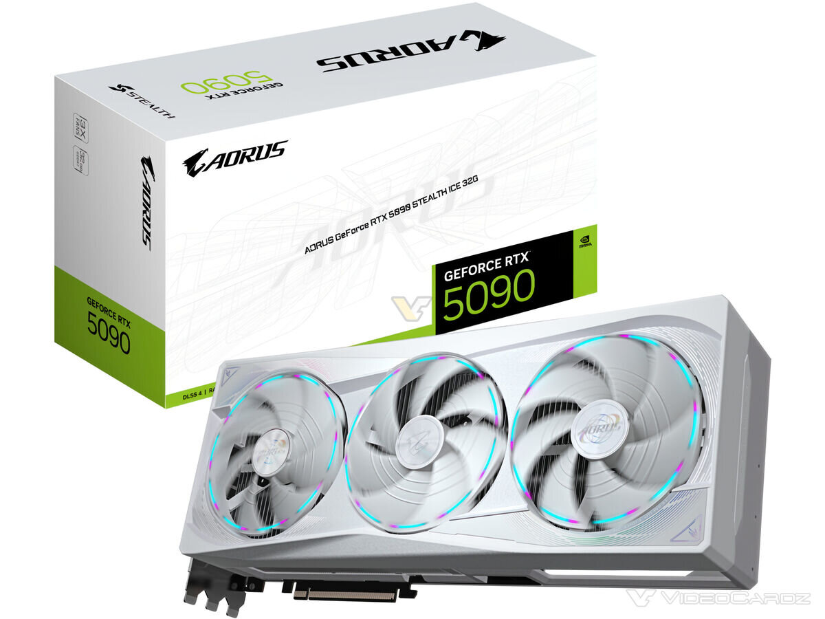 Gigabyte GeForce RTX 5090 AORUS Stealth Ice