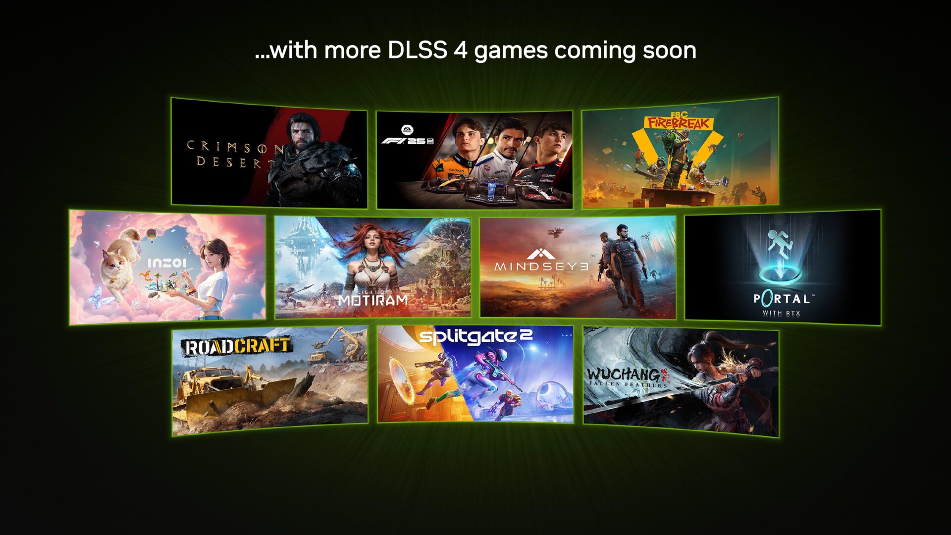 Mais jogos com DLSS 4