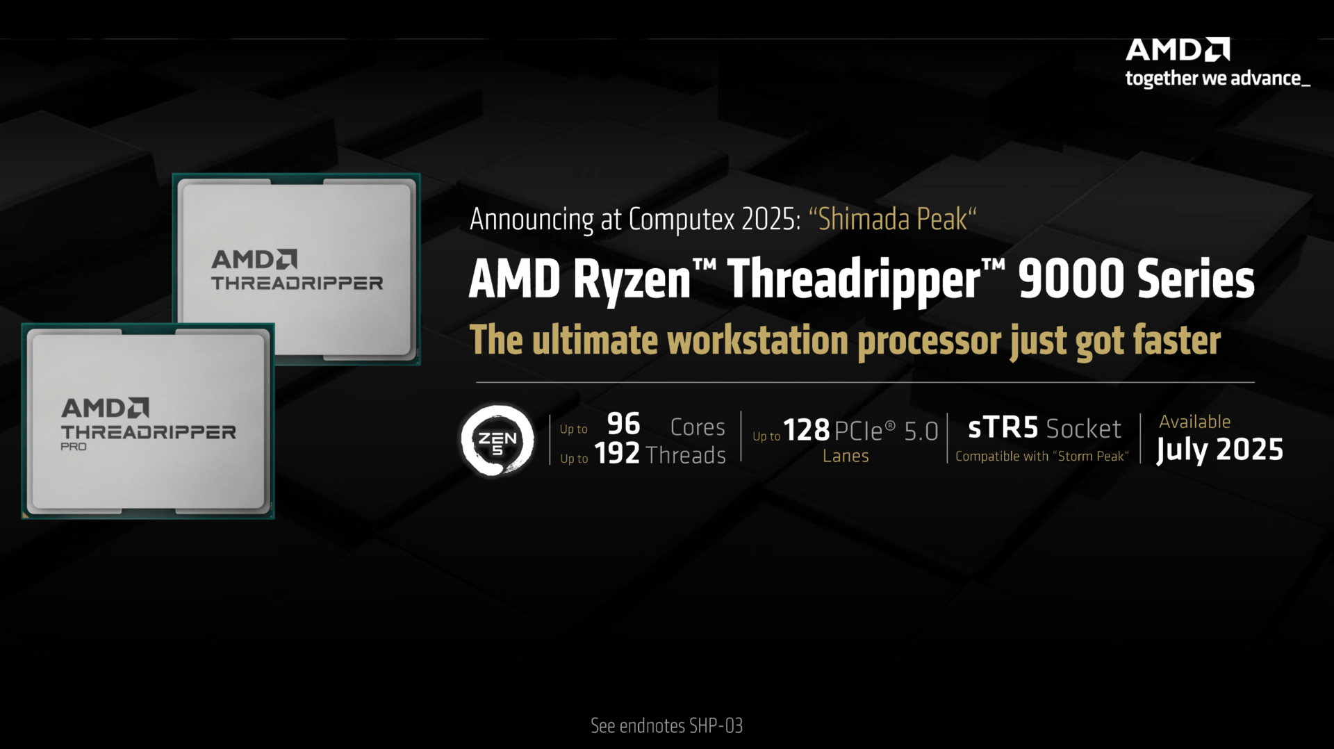 AMD Ryzen Threadripper (Pro) 9000