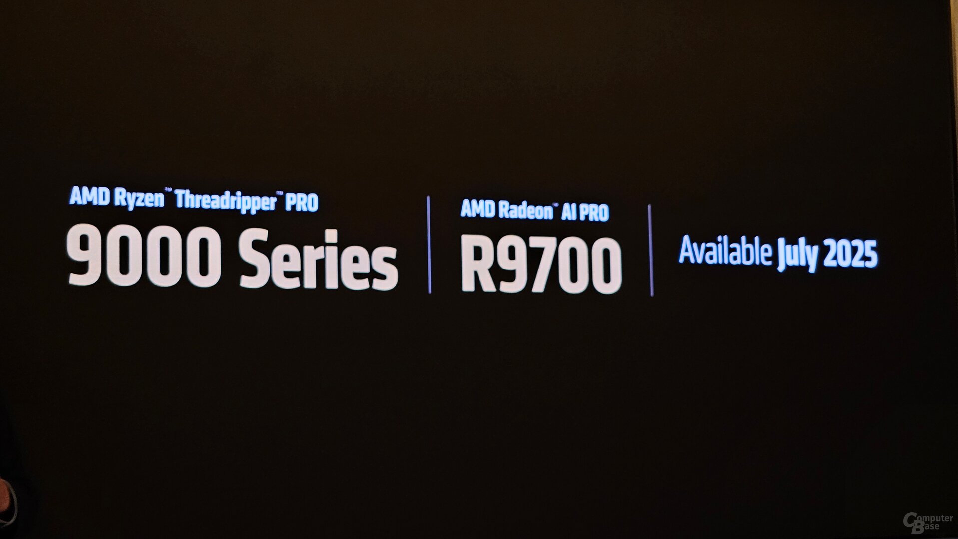 Disponibilité de juillet avec Threadripper 9000