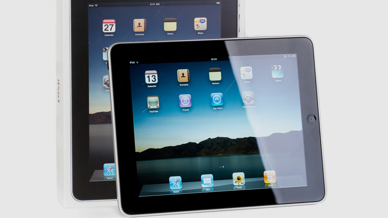 No teste de 15 anos atrás: o primeiro iPad da Apple para consumo de mídia perfeito