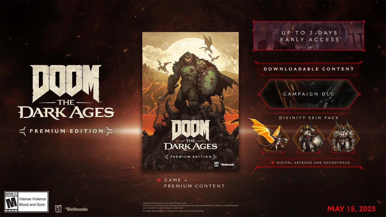 Nvidia × Bethesda: GeForce RTX 5090 bis 5070 IM Bundle Mit Doom Dark Ages