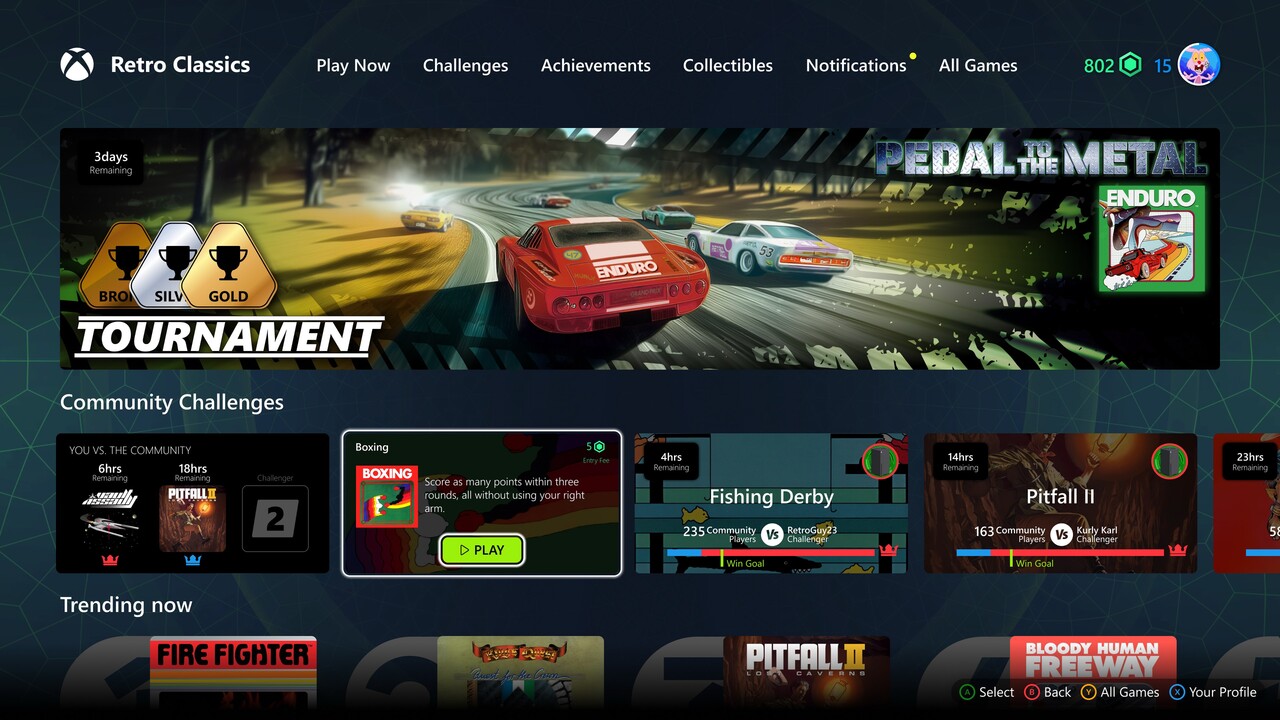 Pitfall, River Raid & Co: Xbox reçoit plus de 50 classiques rétro dans le jeu de jeu
