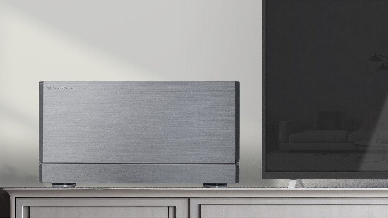 Silverstone Crown 04: Grâce à l'ancienne structure à mode, rien ne limite dans le HTPC